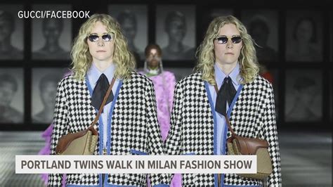 Gucci twins walk